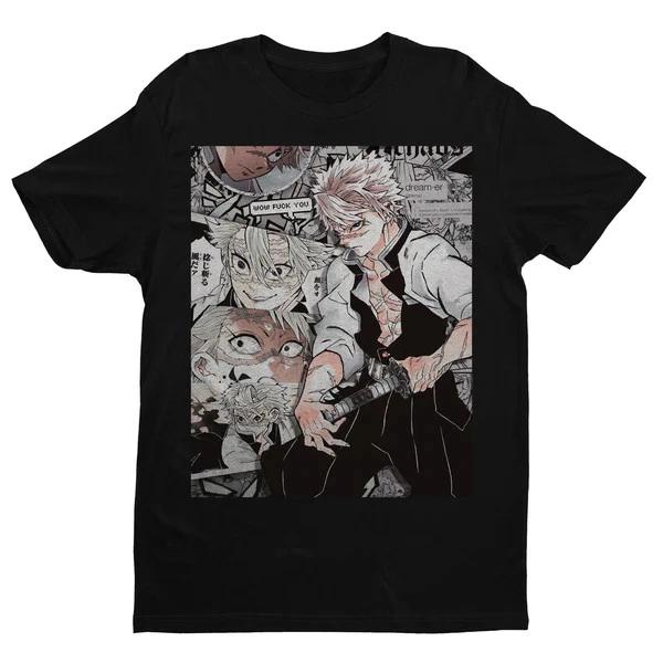 Sanemi Shinazugawa Demon Slayer TShirt Size S 4XL Gift For Friends S