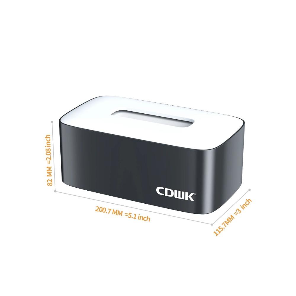 Desktop Tissue Case Wood Grain Napkin Holder Organizer for Bathroom Toilet Car Table Storage Paper Tissue Box Dispenser