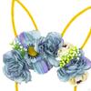 Bunny Ears Headband - Delightful Hair Accessory for Seasonal Festivities