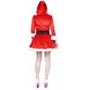 Abito da donna in costume da Babbo Natale natalizio