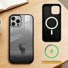 Elk In my Dream Phone Case For iPhone 14,16,15,13,17,12,Plus,Pro,Max Magnetic For Magsafe Frosted Cover