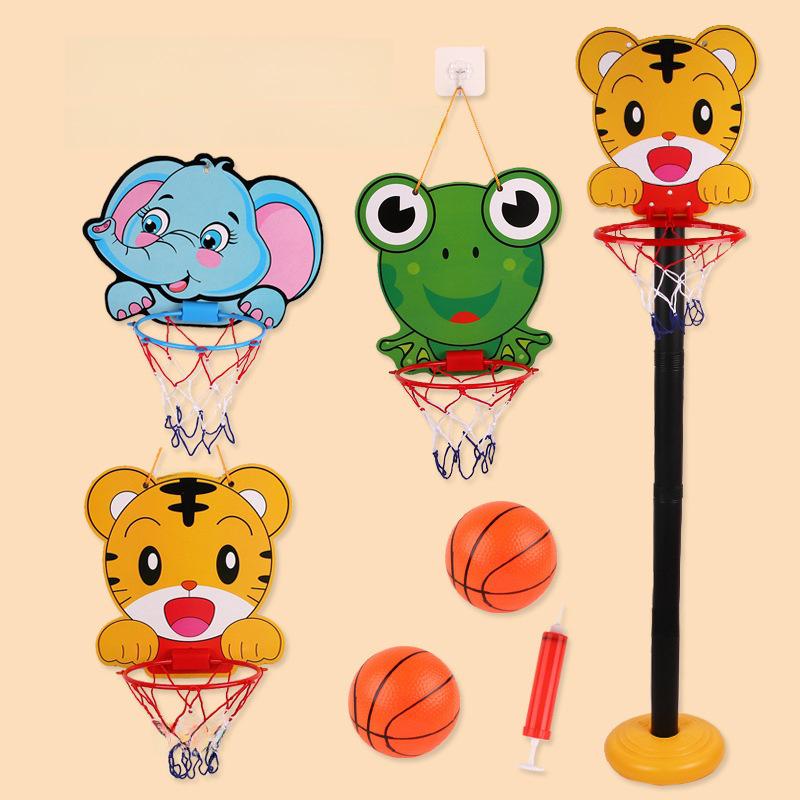 Aro de baloncesto de pared ajustable para niños y niñas