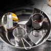 304 Stainless Steel Hot Pot Strainer Boiling Pig Vermicelli Brain Strainer with Sieve Hook Scooping and Boiling Noodles Funnel6