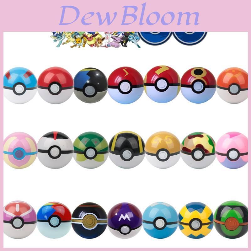 7cm Pocket Monster Master Ball Toy Cute Abs Material Mini Figure For Kids