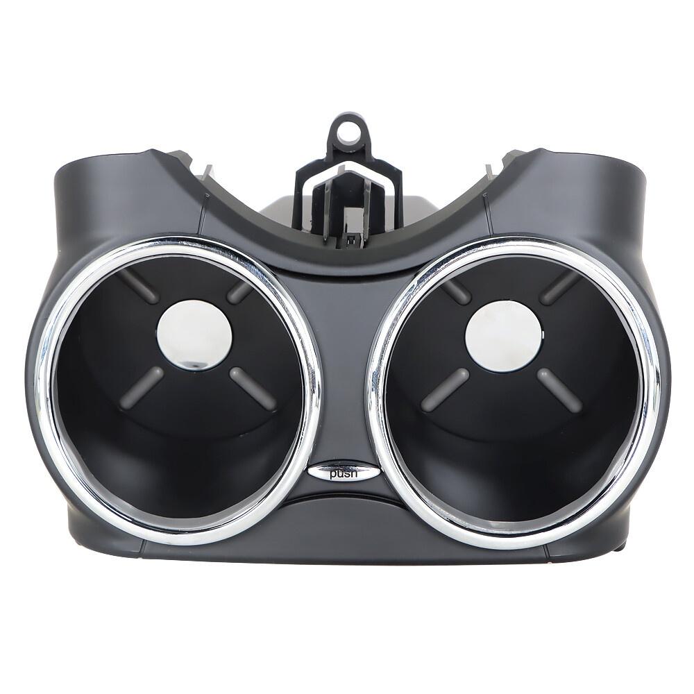 Dual Cup Holder Bracket Black For Mercedes-Benz W219 C219 CLS500 CLS63 AMG 21968
