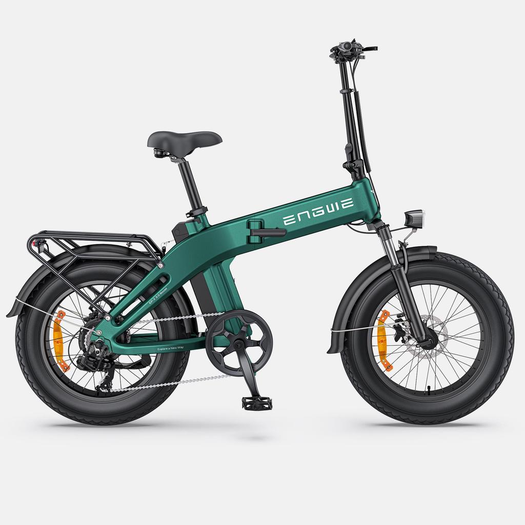ENGWE EP-2 BOOST 3.0 All-Terrain Folding Electric Bicycle 500W Motor 48V13.5Ah Battery 20*4 Inch Fat Tires 150Kg Road 120KM Load E-Mountain Bike