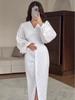 2025 European & American Elegant Women's Long Sleeve Summer Dress with Casual Long Skirt
