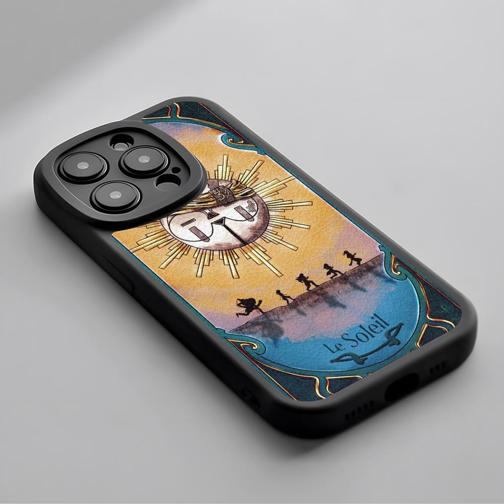 

Clair Obscur Expedition 33 game Phone Case For iPhone 16 15 14 13 12 11 Plus Pro Max Lambskin Silicone Cover black iPhone 16 Pro