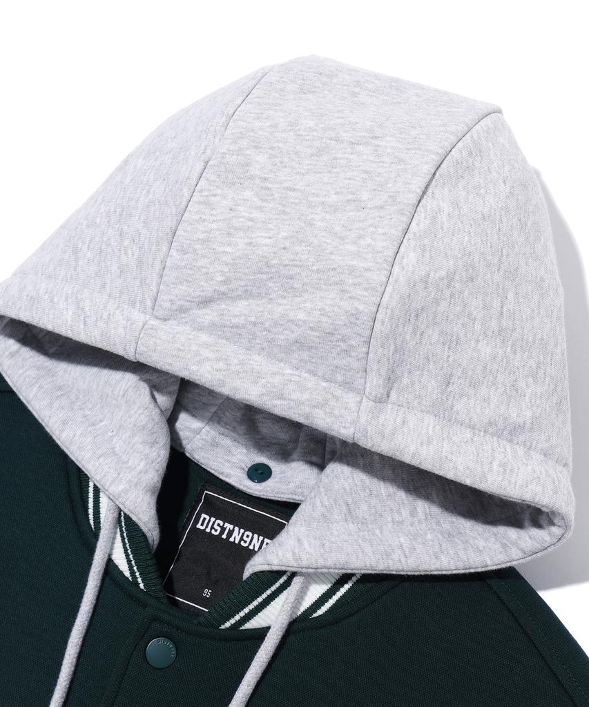 Distn9Ne Bring It On Varsity Padded Jumper Dark Green (Lp1Ju018-046)