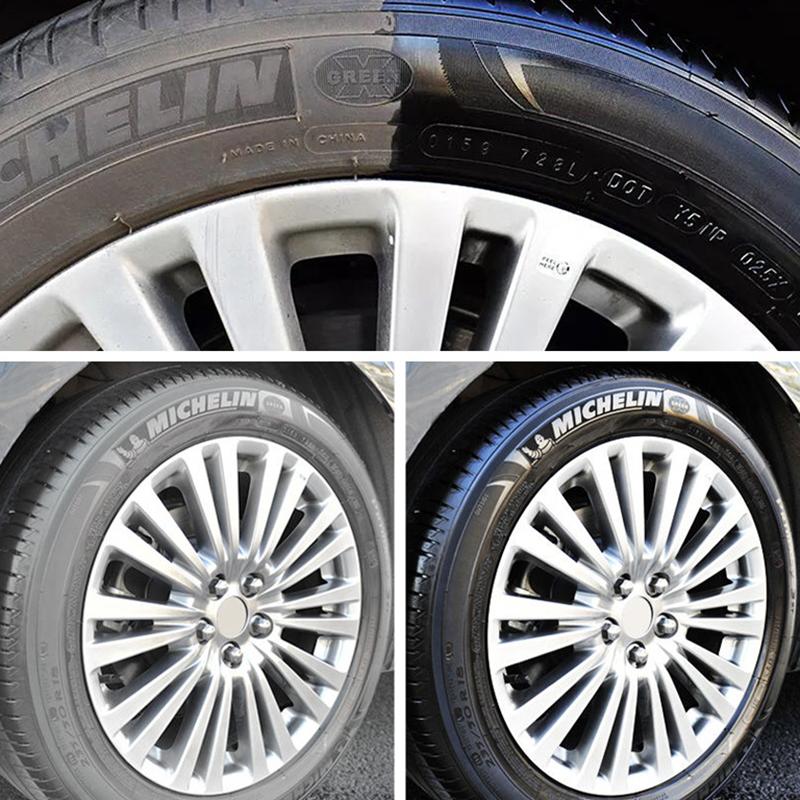 Car Tires Clean Shiny Quick Refurbisher Easy Application Automotive Tyre Hydrophobic Antifouling Protective Coating HGKJ S22