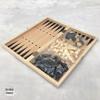Brangdy 3-in-1 Foldable Magnetic Wooden Chess Set