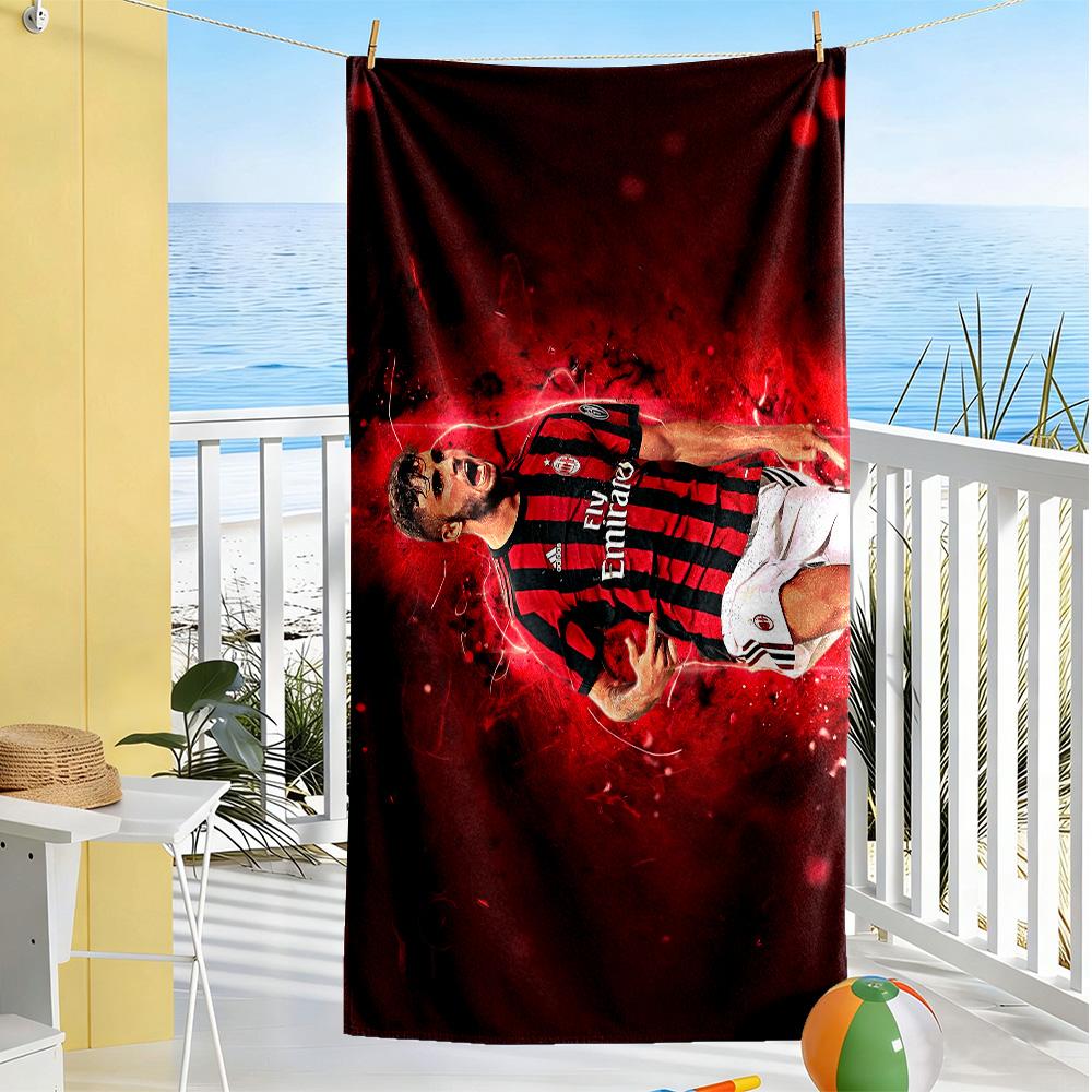 Turkish Football Star Beach Towel Super Soft & Absorbent Comfortable Lightweight Suitable for Sports, Travel, Swimming, Yoga, Bathroom, Beach, And Poo