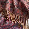 Design Paisley Printed Cashmere Scarf Women Winter Pashmina Shawls And Wraps Thick Warm Bufanda Stoles Blanket Luxury