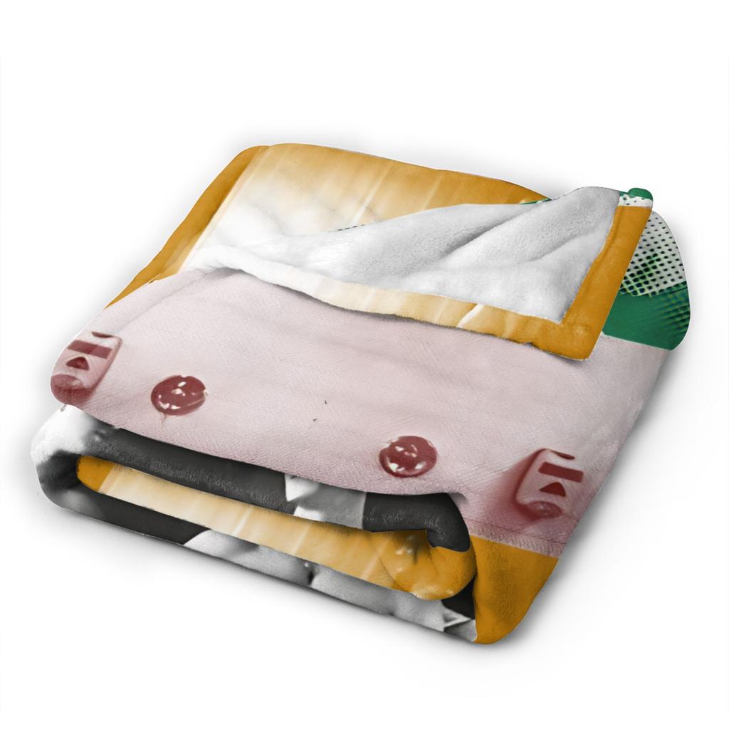 Shane Hollander & Ilya Rozanov Anime Blanket Heated Rivalry Plush Throw Blanket Air Conditioning Portable Soft Warm Bedsprea