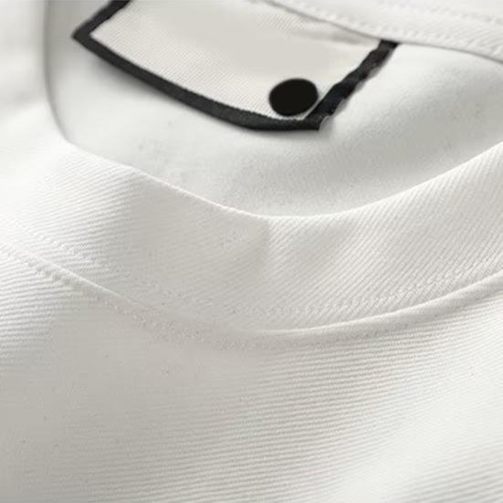 Men T-shirt Round Neck Short Sleeve Casual Tops with Buttoned Hem Soft Lightweight Pullover Tops Home Gym Street Wear