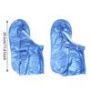 1Pair Anti-slip Wear-resistant Shoe Covers Outdoor Cycling Reusable Foldable Rain Shoe Protectors for Women Men