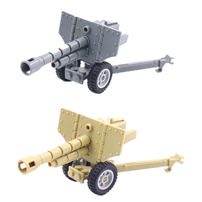 MOC Military Building Block Set Weapons War Army Accessories Soviet Army Characters Cannon Carts Launchers Tents Block Bricks Gift Presents Toy