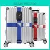 Durable Luggage Strap Cross Packing Belt Secure Travel Bag Protective Tightening Reinforcement Rope
