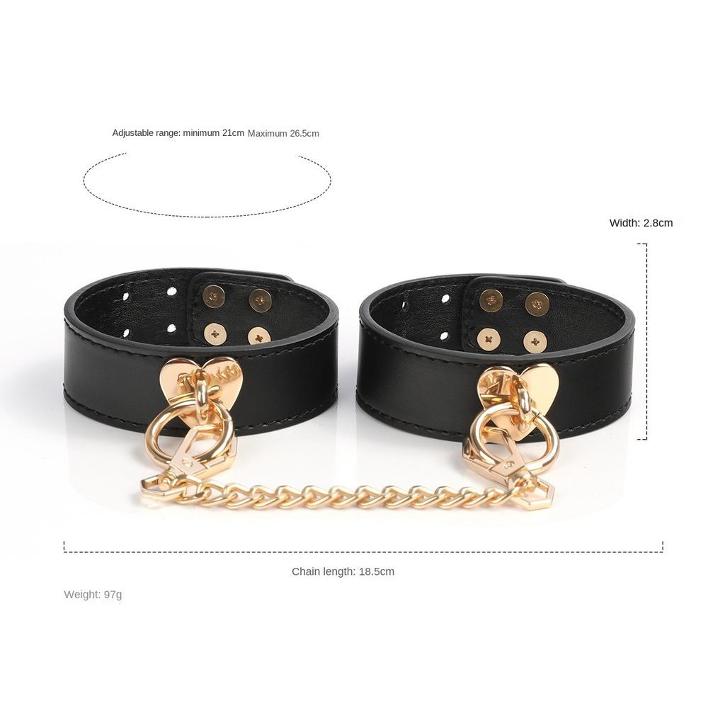 Erotic Sex Toys Leather 8 PCS BDSM Bondage Set with Case Adult Sex Games Restraints Kit Exotic Bondage Gear for Couples Sex Shop