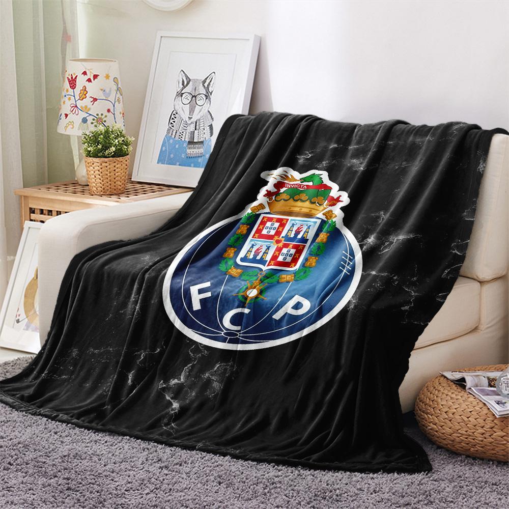 Futebol Clube Do Porto Flannel Blanket, High Quality Comfortable for All Seasons, Home Decor, Warmth and Comfort
