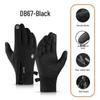 Touchscreen Non-Slip Full Finger Cycling Gloves for Men & Women - Warm, Velvet-Lined for Autumn/Winter, Ideal for Road & Mountain Biking