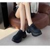Height-increasing casual sports shoes platform sports shoes women's 2025 new small women's shoes with wide-leg pants spring