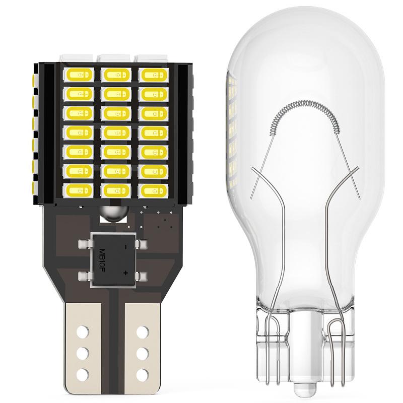 

Canbus T15 Светодиодные Мощные T16 Фонари Заднего Хода Для Автомобильной Лампы Заднего Хода W16W Без Гипервспышки Ксеноновый Белый 6500K Лампа Автомобильная