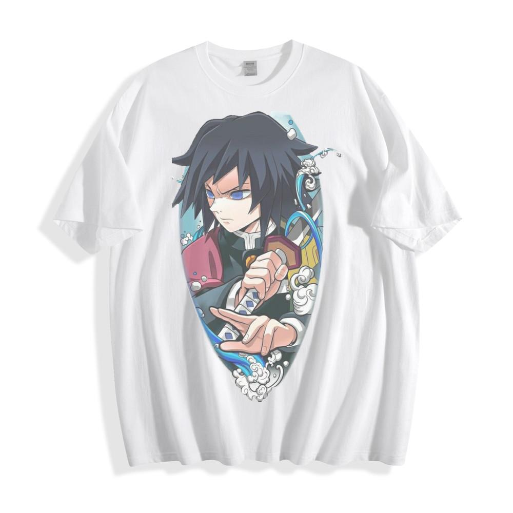 

Demon Slayer Elemental Aura T-Shirt - Vibrant Quartet Unisex Tee 3XL