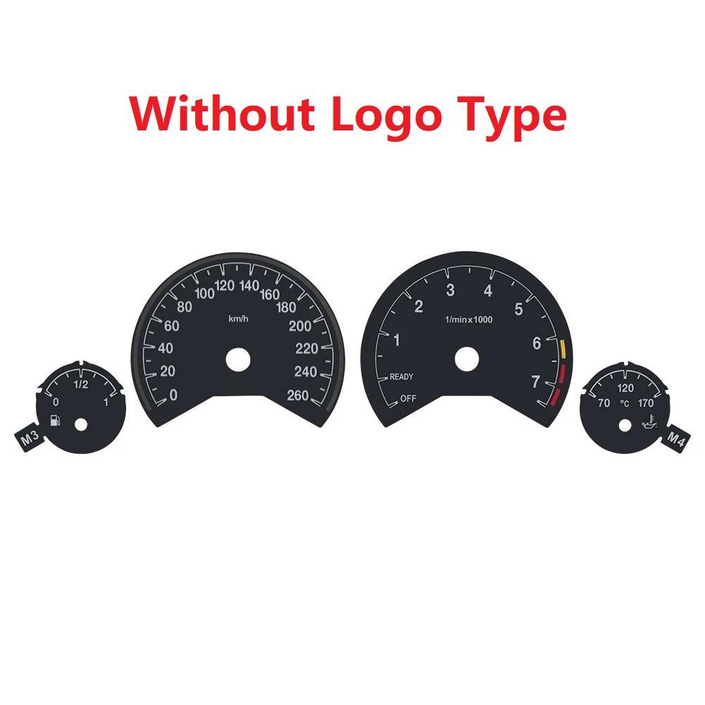 260km Gauge Face 3M Overlay for