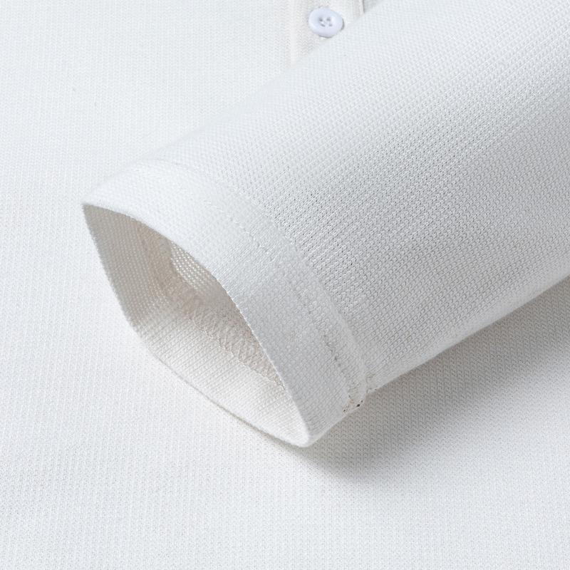 100% Cotton Chinese Collar - Men's Pure Cotton T-shirt