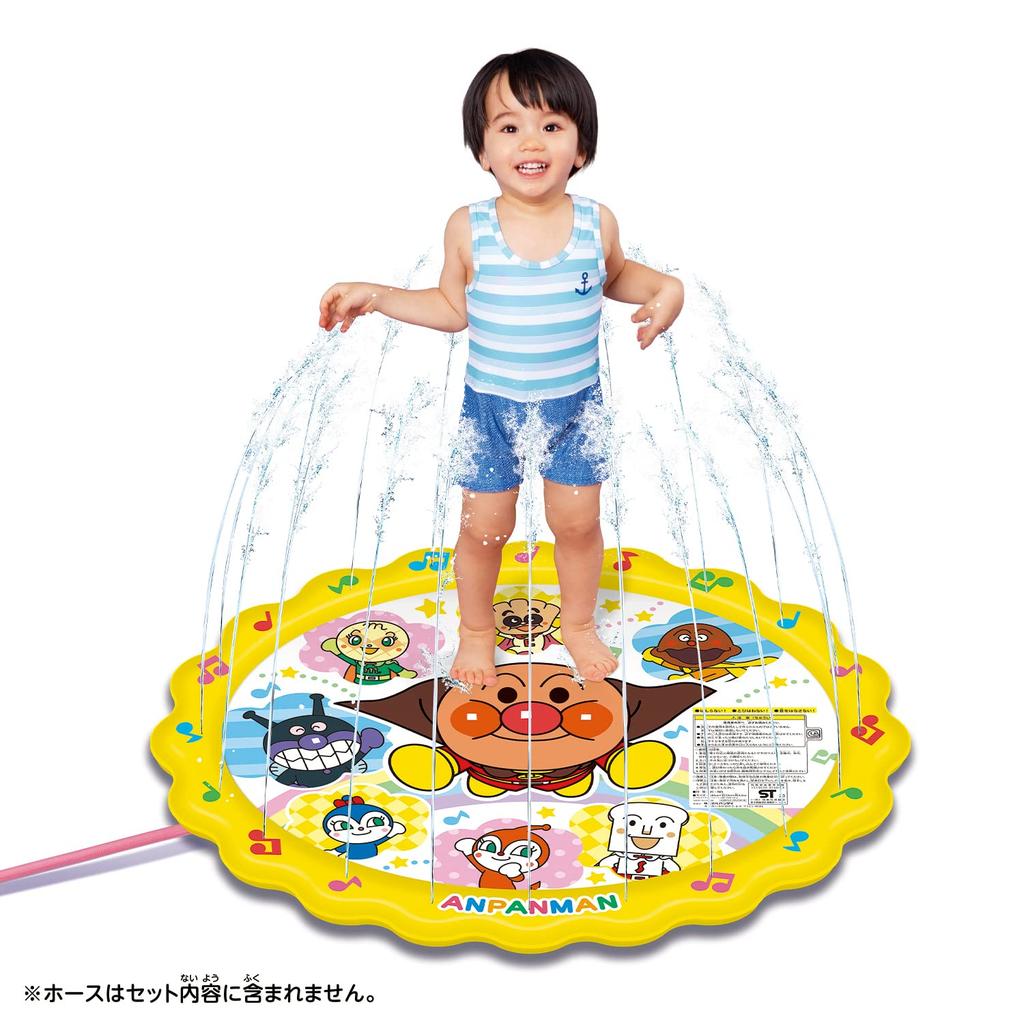 Anpanman Splash Pool Mat At Home