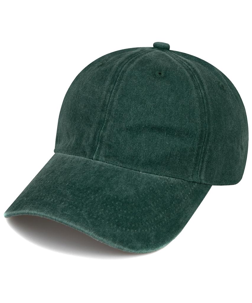 Chaebteo Standard Stone-Washed Ball Cap-Green