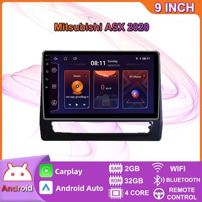 For Mitsubishi ASX 2020 Car Radio Multimedia Video Player Navigation GPS Carplay Android 2din 2+32GB