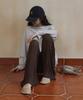 Monokeulom Wish Ribbed Pants (Brown)