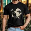 T-Shirt Chihuahua Fumatore Divertente Meme Cane Effetto Grunge Regalo per Amanti dei Cani Maglietta Top