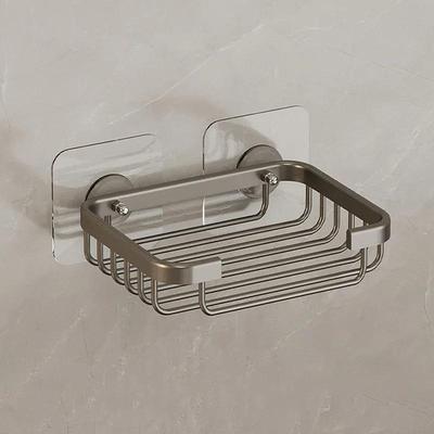 Suport pentru săpun din aliaj de aluminiu Vasă de săpun pentru baie cu apă de scurgere Cutie de săpun montată pe perete Accesorii pentru baie
