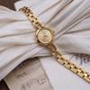 Vintage Gold Plated Bracelet Ladies Watch Light Luxury Minimalist Classic Fashion Wrist Jewelry for Party Occasions