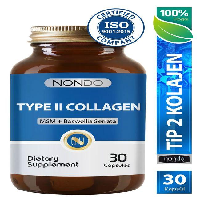 

Type 2 Collagen 30 Capsules ( Msm Boswellia Extract Type 2 Collagen