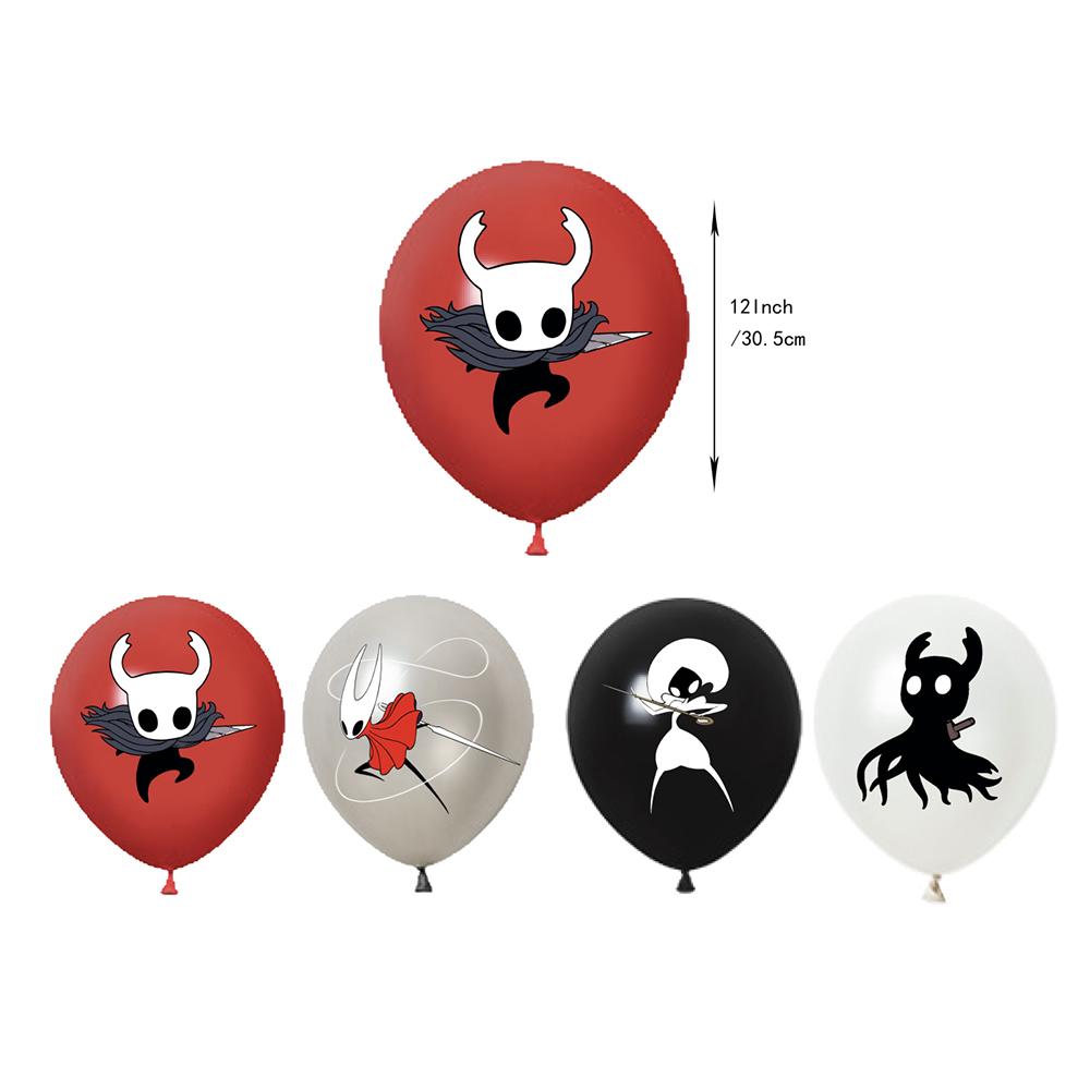 30 Stück Hollow Knight Partyballons Inklusive Banner Kuchentopper Ballon