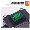 12V-24V Inline Power Cord Switch 30A Junction Box Auto Accessories Marine Rocker Switch