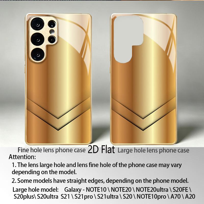 Gilded texture pattern for Galaxy S24Ultra S23 S22 S25 S21 S20UltraA55A15A16Phone case Pattern Shockproof Protective Back Cover
