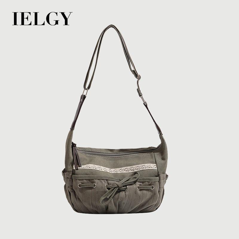 Ielgy Korean Style Retro Art Lazy Style Commuter Large Capacity Tote Bag