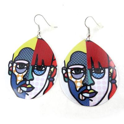 [N0278] – Tutti Frutti „Pop Art“ Designer-Ohrringe