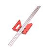 Circle Center Finder Tool 0.05mm Accuracy 300mm Range Clear Scales Center Scribe Gauge Woodworking