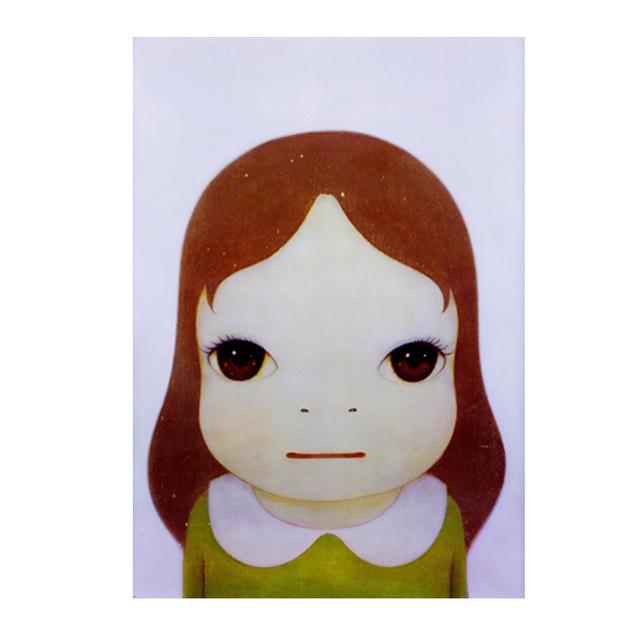 Yoshitomo Nara Cute Cartoon Girl Canvas Painting Sleepwalking Doll Drawing Japanese Wall Pictures For Girl Kids Room Decoration No Frame