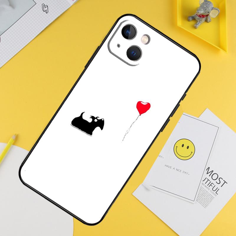 Westie Scottie Scottish Terrier Phone Case For iPhone 15 Pro 16 Pro 13 12 Mini 11 14 Pro Max XR 16 15 Plus 16e Cover Coque