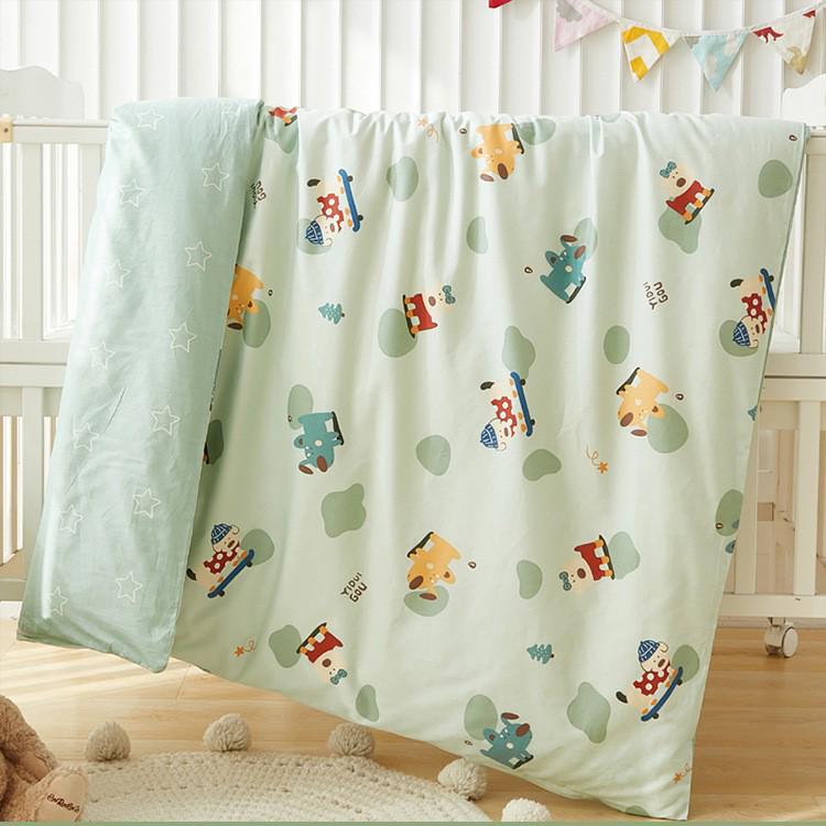 Kids' Bean Fleece Duvet Cover: Double-Sided for Infants, Girls & Boys