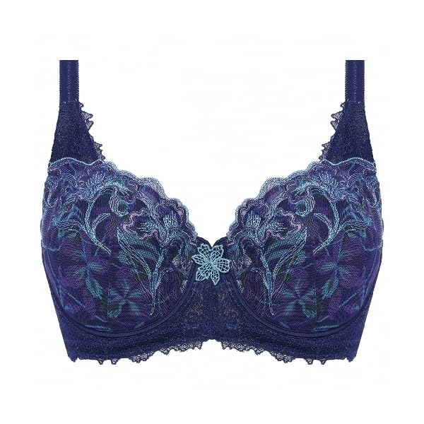 Red Label by 0105 Full Cup Bra M008 F75 Size [Triumph] (Dark Blue)