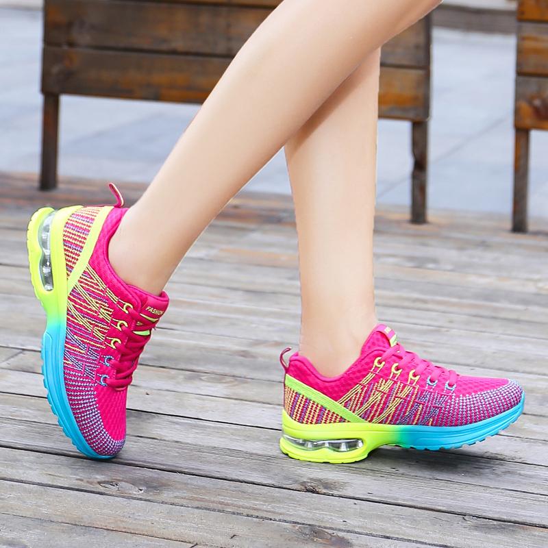 Cool Outdoor Sneakers Summer Breathable Running Shoes Women Comfortable Sport Shoes Female Jogging Trainers For Walking Exercise