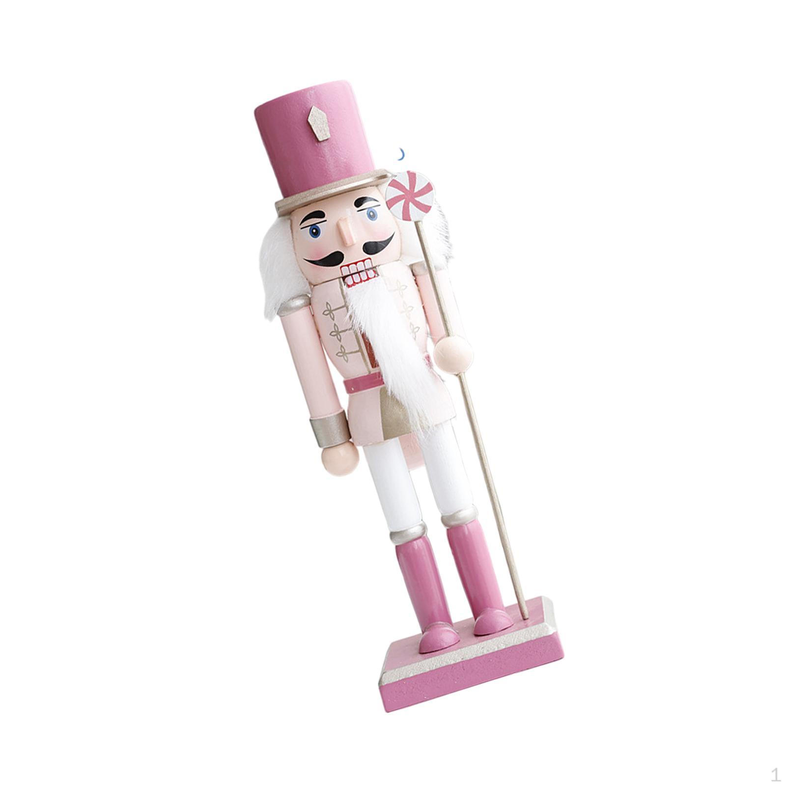 

Щелкунчик Украшение Рождественские Фигурки Украшения Настольные Деревянные Для Style B